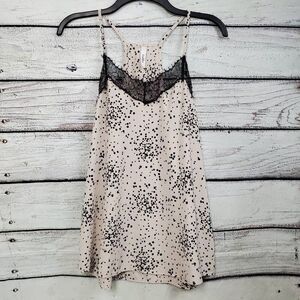 GeeGee Small white/Black Polka-dot Top